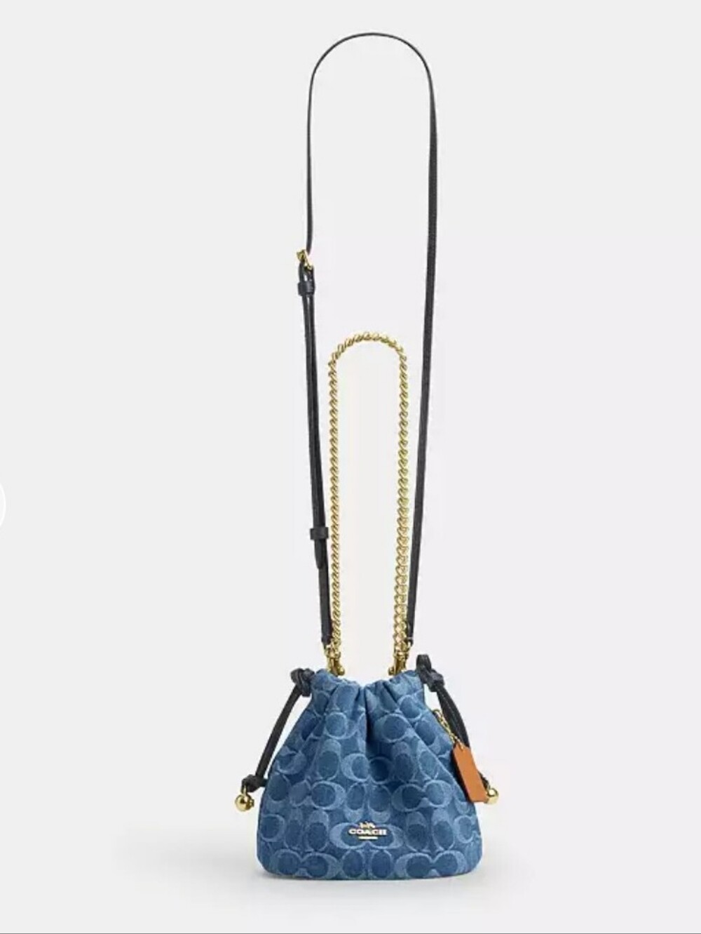 Coach Faye Mini Drawstring Bag - Picture 9 of 9